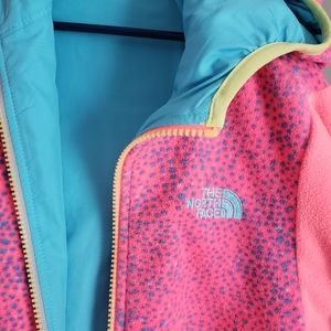 North Face children's 7/8 reversible jacket